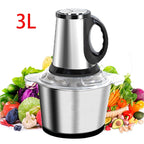 Manual Food Chopper Mini Mixer Grinder Slicer for Meat & Veggies - photo 1