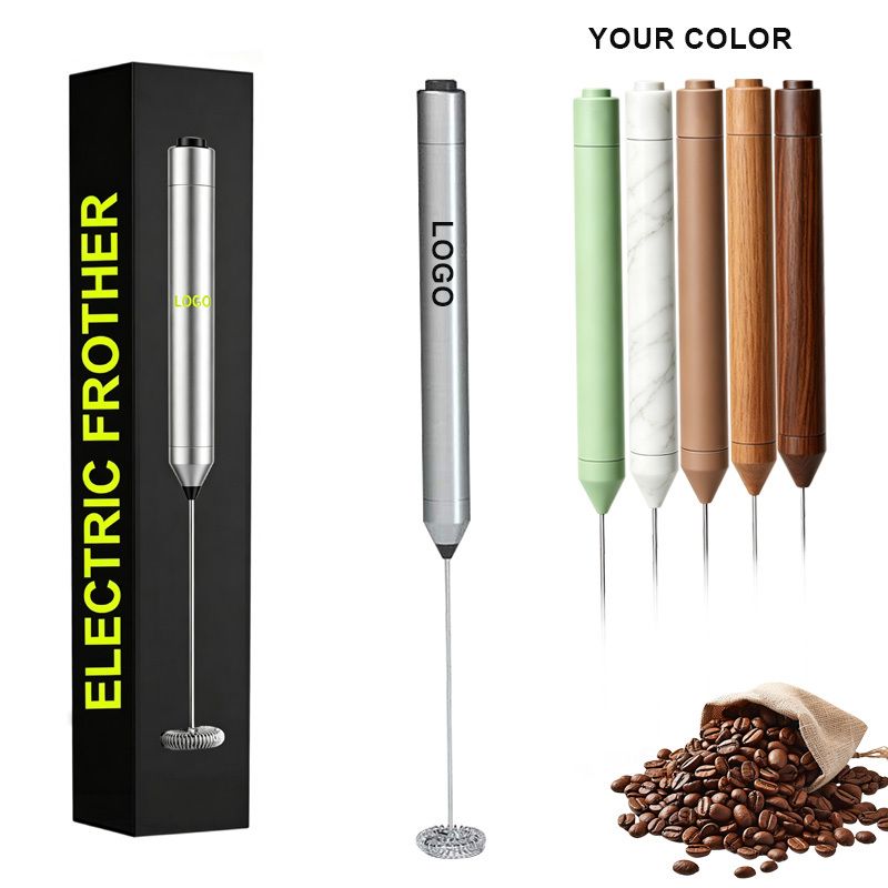Handheld Electric Milk Frother and Mini Drink Mixer Wand for Coffee - photo 4