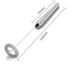 Electric Whisk Handheld Milk Frother Coffee Mixer for Kitchen Use - photo 3