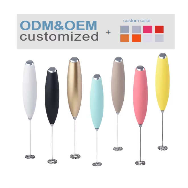 Handheld Milk Frother - Battery Operated Drink Mixer for Coffee - photo 2