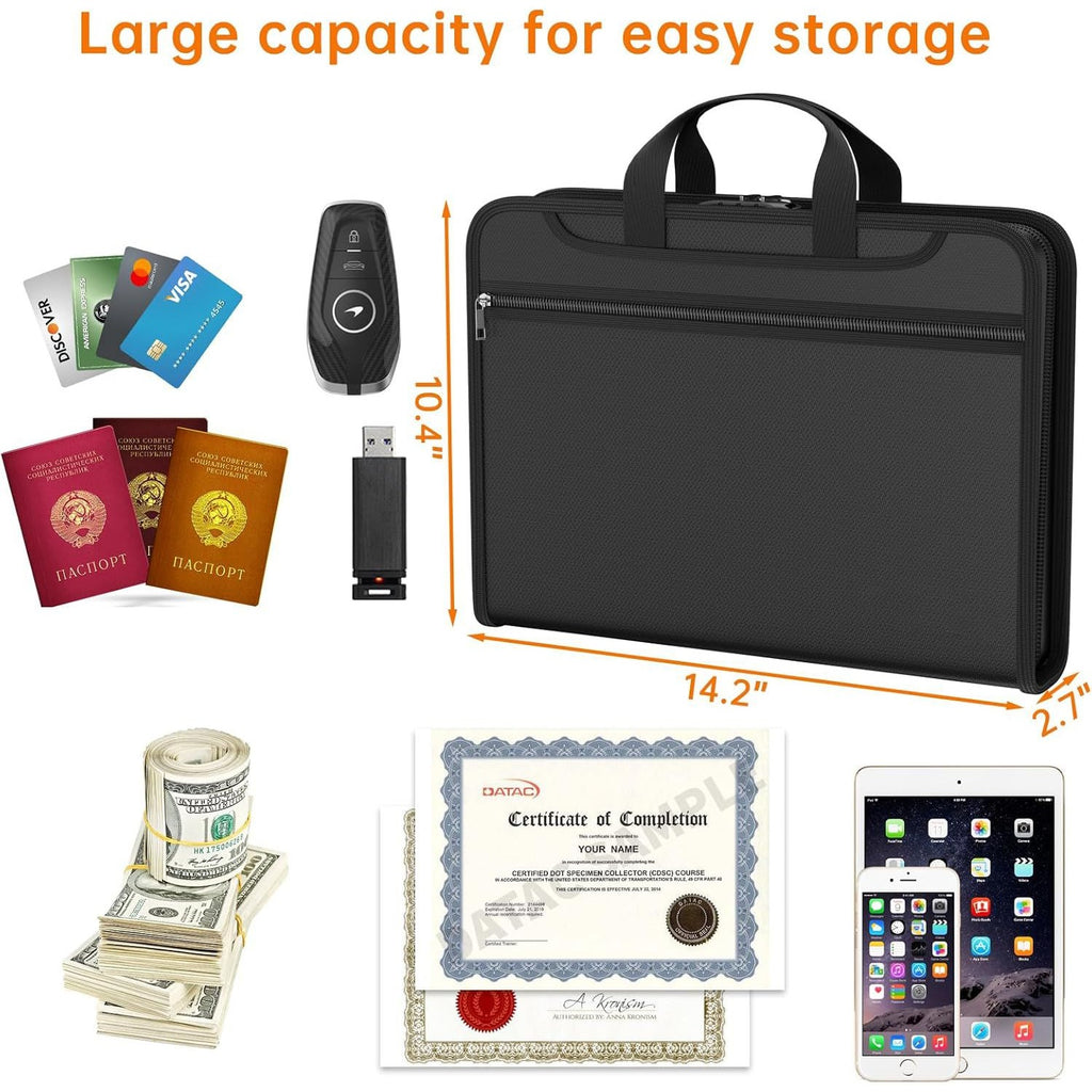 12-Pocket Accordion Expanding File Organizer for Home & Office - photo 2