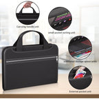 Expanding File Folder 13-Pocket Accordion Document Organizer Office - photo 2