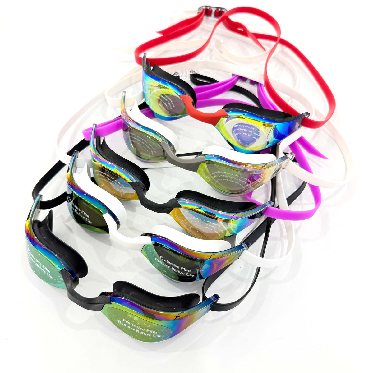 Anti-Fog Swim Goggles for Adults - Leak-Proof with UV Protection - photo 4