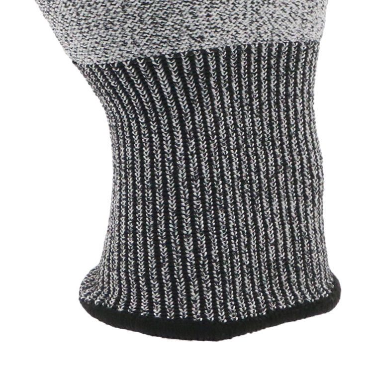 Cut Resistant Safety Work Gloves Grey Lightweight Breathable Grip - photo 3