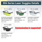 Laser Safety Glasses 190-2000nm Protective Eyewear for Lab Use - photo 4