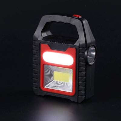 Solar Rechargeable Camping Lantern COB LED Outdoor Night Light - photo 1