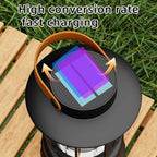 Solar Camping Lantern - 2 in 1 LED Light with USB Type C Charging - photo 3
