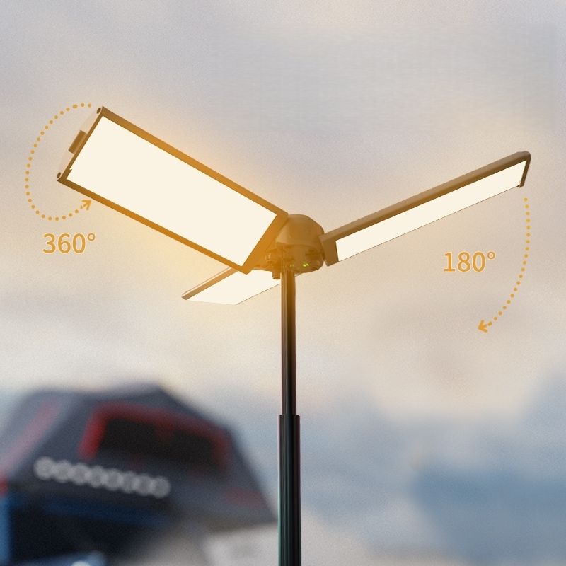 Rechargeable Telescopic LED Camping Lantern with Adjustable Stand - photo 3