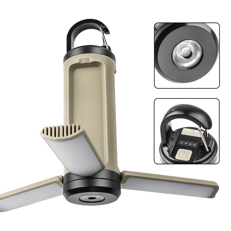 Rechargeable LED Camping Lantern - 6-Mode Outdoor Hanging Light - photo 3
