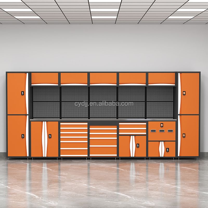 Heavy Duty Metal Tool Cabinet with Lockable Drawers for Garage - photo 1
