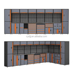 Heavy Duty Metal Tool Cabinet with Lockable Drawers for Garage - photo 2