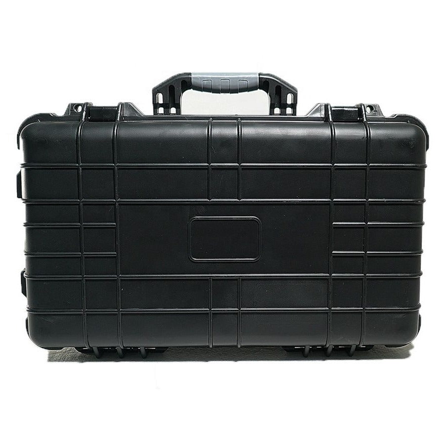 Hard Carrying Plastic Tool Case with Wheels for Equipment Storage - photo 2