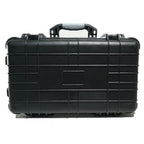 Hard Carrying Plastic Tool Case with Wheels for Equipment Storage - photo 2