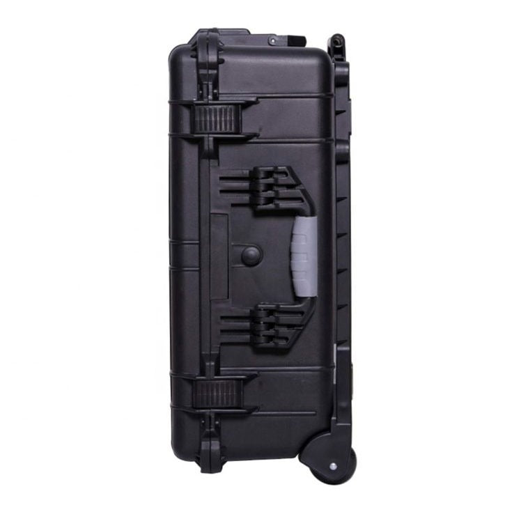 Hard Carrying Plastic Tool Case with Wheels for Equipment Storage - photo 4