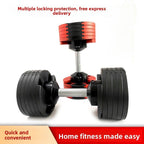 Adjustable Dumbbells Steel Set 20kg-36kg for Home Fitness Training - photo 2