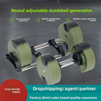 Adjustable Dumbbells Steel Set 20kg-36kg for Home Fitness Training - photo 4