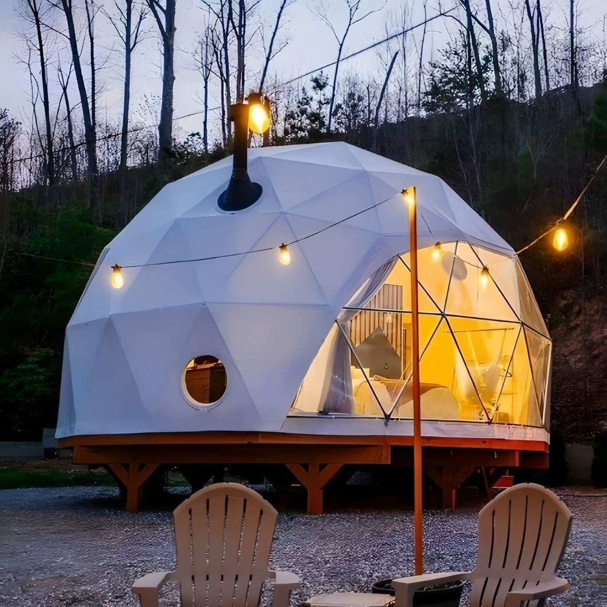 Geodesic Dome Tent for Camping, Glamping and Outdoor Event Stays - photo 2