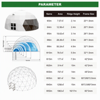Geodesic Dome Tent for Camping, Glamping and Outdoor Event Stays - photo 4