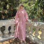 Two Piece Abaya Set for Women – Modest Plain Islamic Dress Style - photo 2