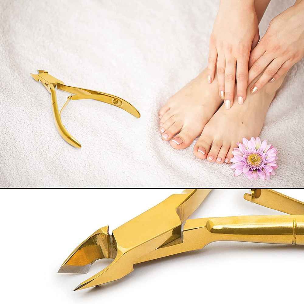 Cuticle Nippers Stainless Steel Nail Tool for Salon & Home Use - photo 1