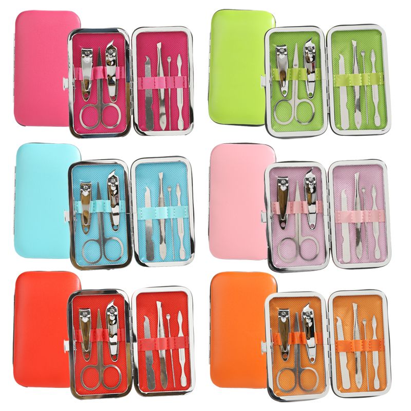 Nail Clipper Grooming Kit 7pcs Manicure Set Nail Art Tools Set - photo 1