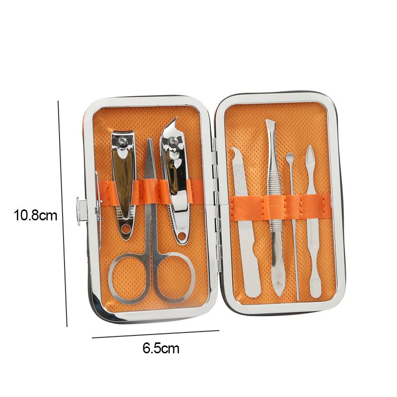 Nail Clipper Grooming Kit 7pcs Manicure Set Nail Art Tools Set - photo 4