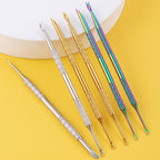 Double Head Nail File Stainless Steel Manicure Tool for Nail Care - photo 2