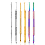 Double Head Nail File Stainless Steel Manicure Tool for Nail Care - photo 3