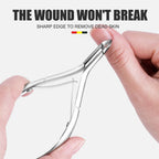 Cuticle Nippers Professional Stainless Steel Nail Tool for Home Use - photo 3