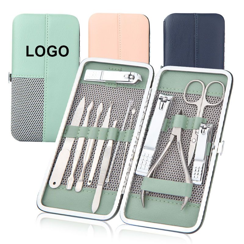 Manicure Pedicure Set Stainless Steel Nail Clipper Kit for Men - photo 1