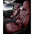 Universal Leather Car Seat Cover Full Set - Car Seat Protector - photo 2