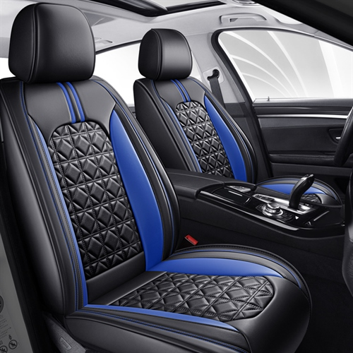 Universal Fit Full Coverage Leather Car Seat Covers for Cars - photo 4