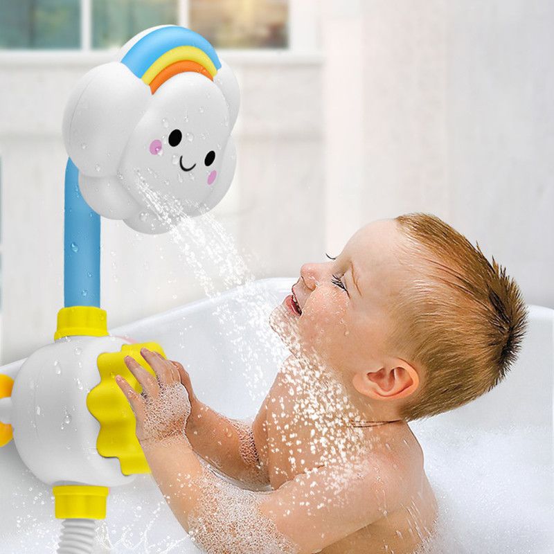 Baby Bath Shower Spray Toy - Cloud Faucet Water Sprayer for Kids - photo 1