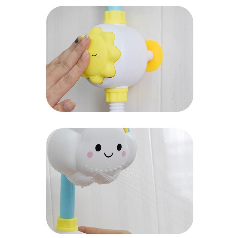 Baby Bath Shower Spray Toy - Cloud Faucet Water Sprayer for Kids - photo 4