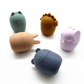 Set of 5 Cute Animal Bath Squirt Toys for Baby Bath Time Fun - photo 1
