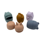 Set of 5 Cute Animal Bath Squirt Toys for Baby Bath Time Fun - photo 3