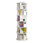Rotating Bookshelf 360 Degree Bookcase Storage Organizer Unit - photo 2
