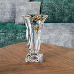 Glass Vase Modern Decorative Tabletop Flower Vase for Home Decor - photo 4