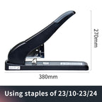 Heavy Duty Stapler 210 Sheets Metal Book Binding Office Stapler - photo 4