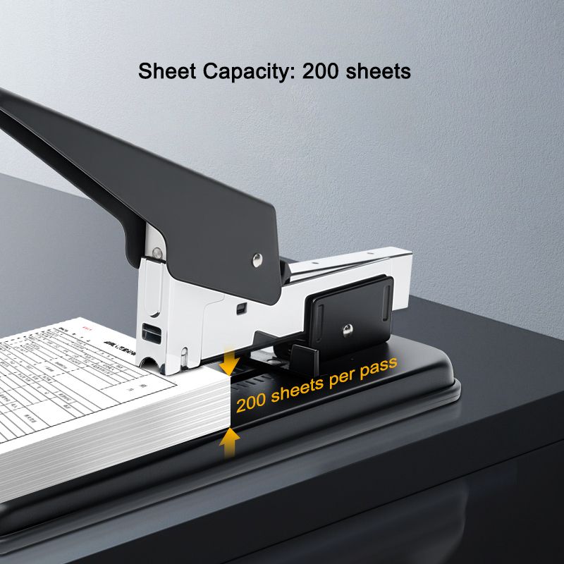 Heavy Duty Stapler Machine 200 Sheets Capacity For Office And School - photo 4