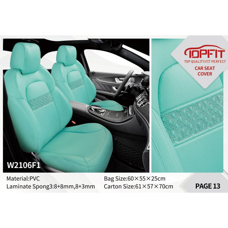 Universal Car Seat Covers Full Set 5-Piece Waterproof Fabric - photo 1