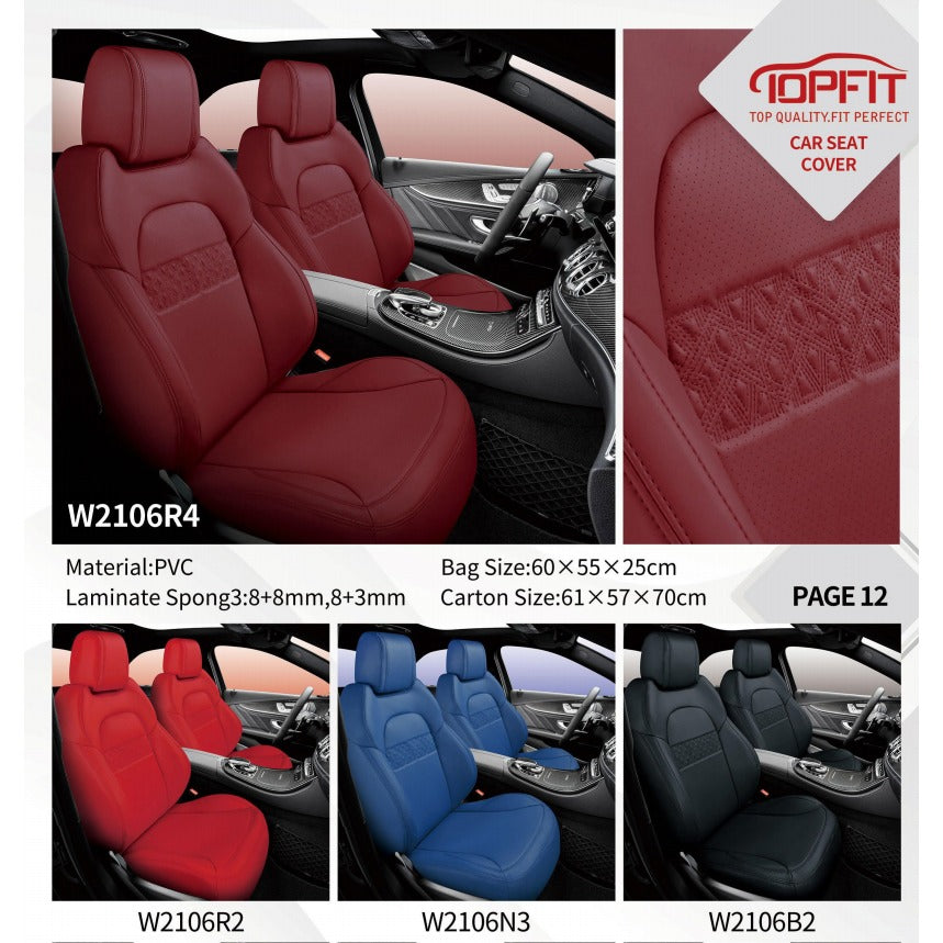Universal Car Seat Covers Full Set 5-Piece Waterproof Fabric - photo 2