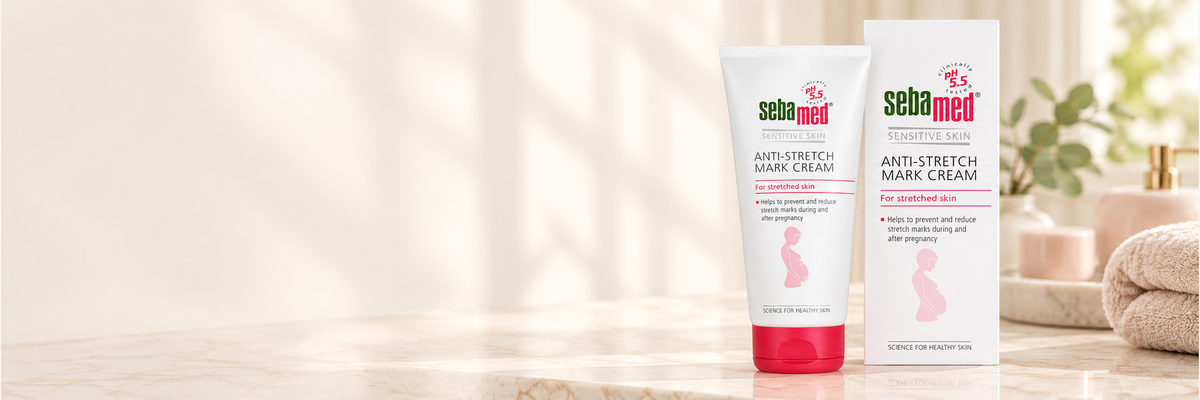 Sebamed Anti-Stretch Mark Cream 200ml – Helps Reduce Stretch Marks | pH 5.5