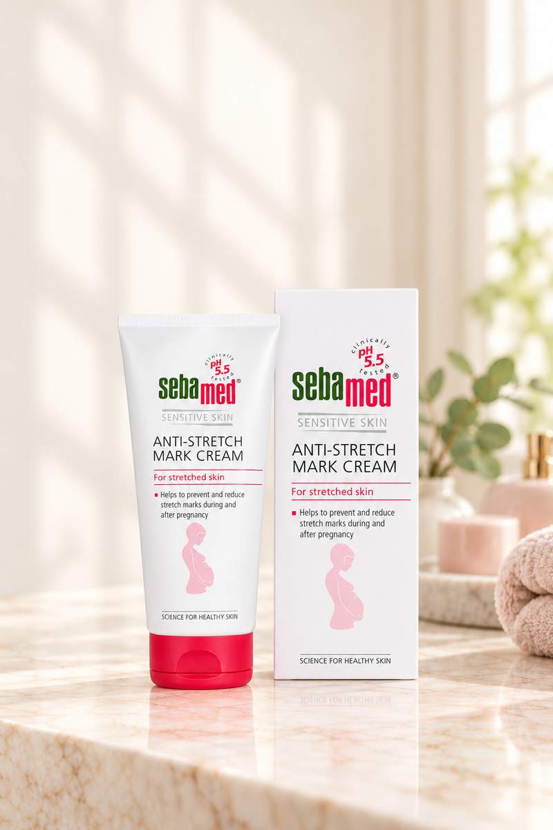 Sebamed Anti-Stretch Mark Cream 200ml – Helps Reduce Stretch Marks | pH 5.5