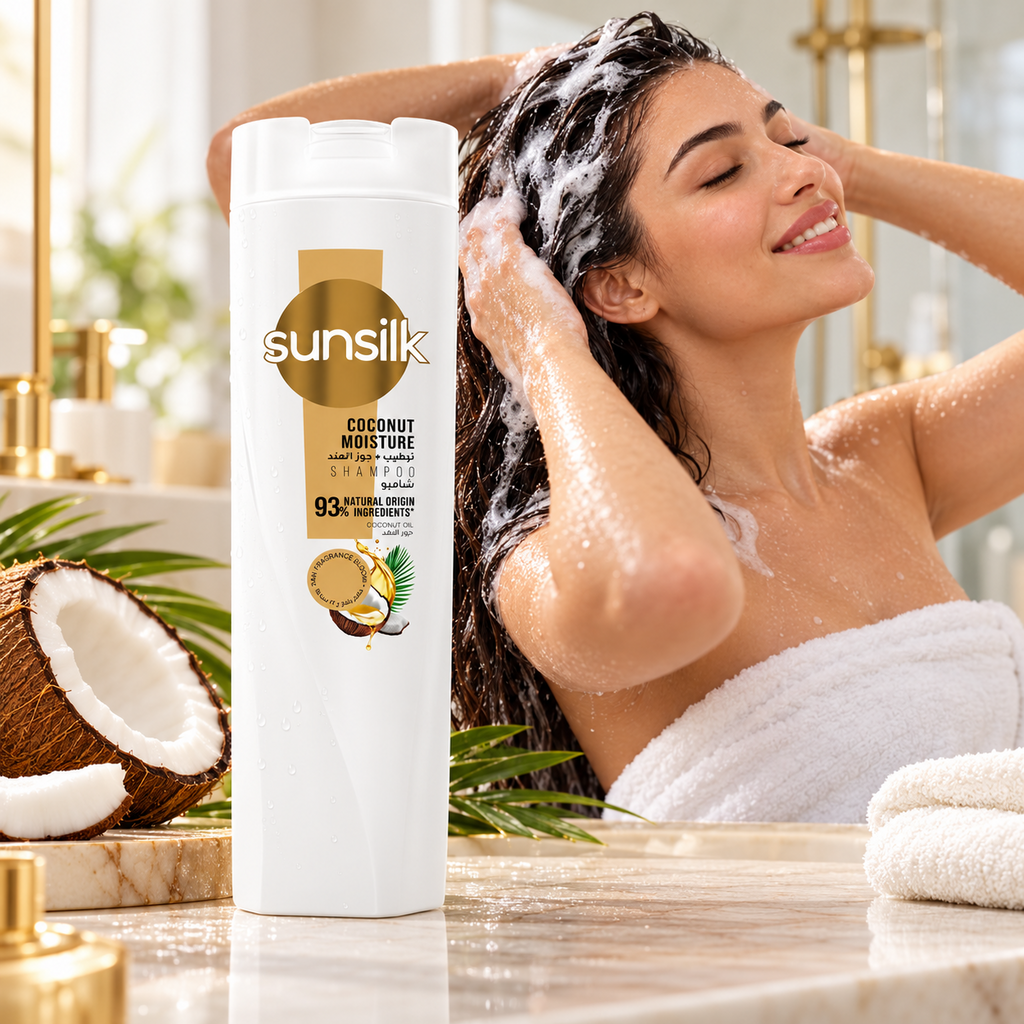 Sunsilk Coconut Moisture Shampoo with Coconut Oil – 400ml( 1x4 pcs )