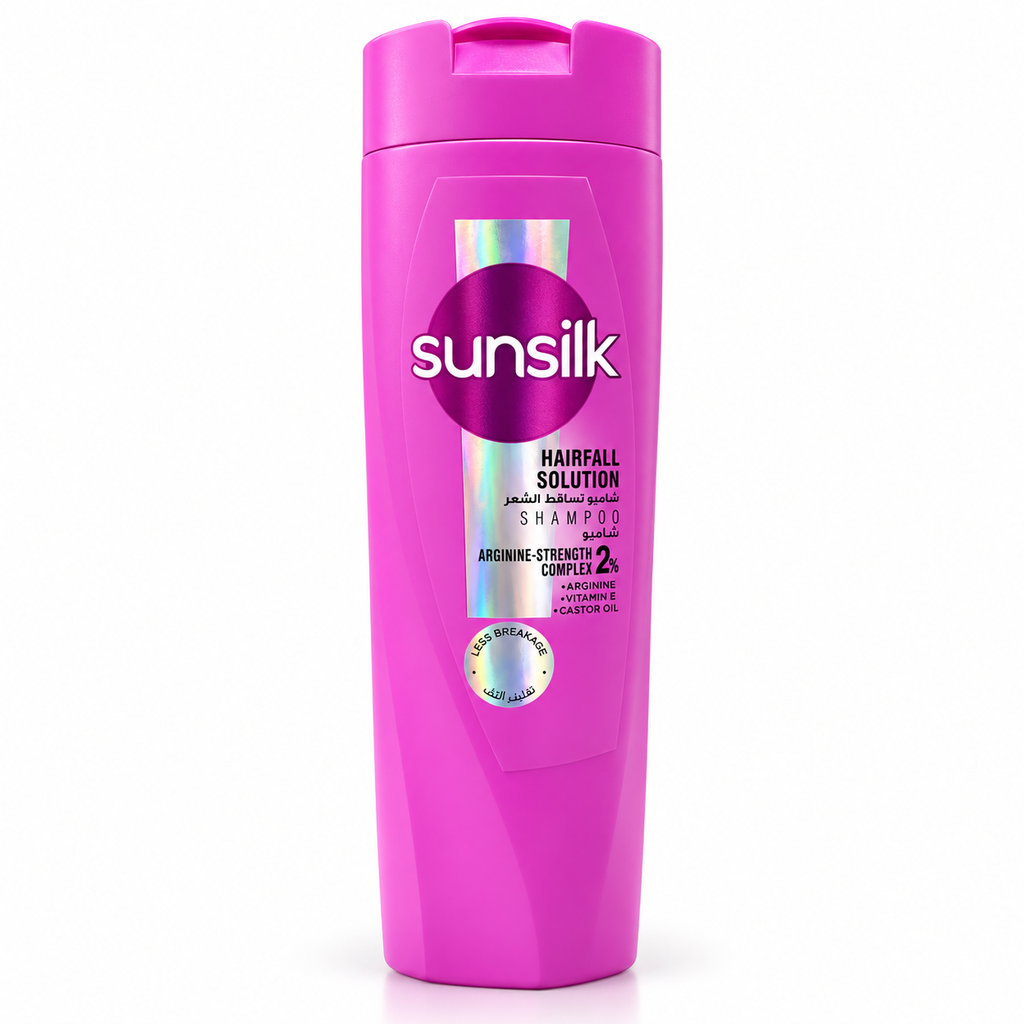 Sunsilk Hairfall Solution Shampoo with Arginine-Strength Complex, 400ml (1x4 pcs)