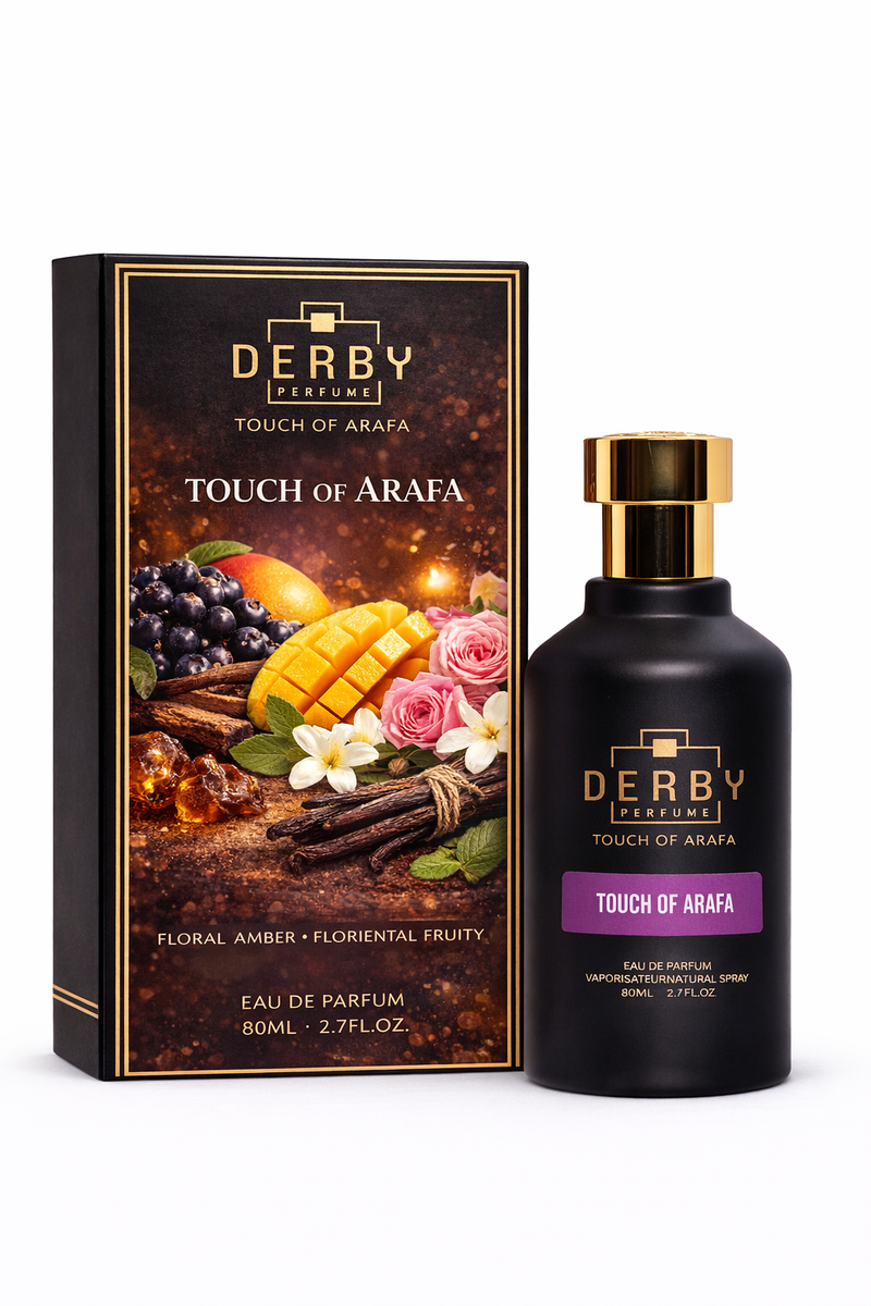 Derby Touch of Arafa Eau de Parfum | Floral Amber Fruity Perfume unisex