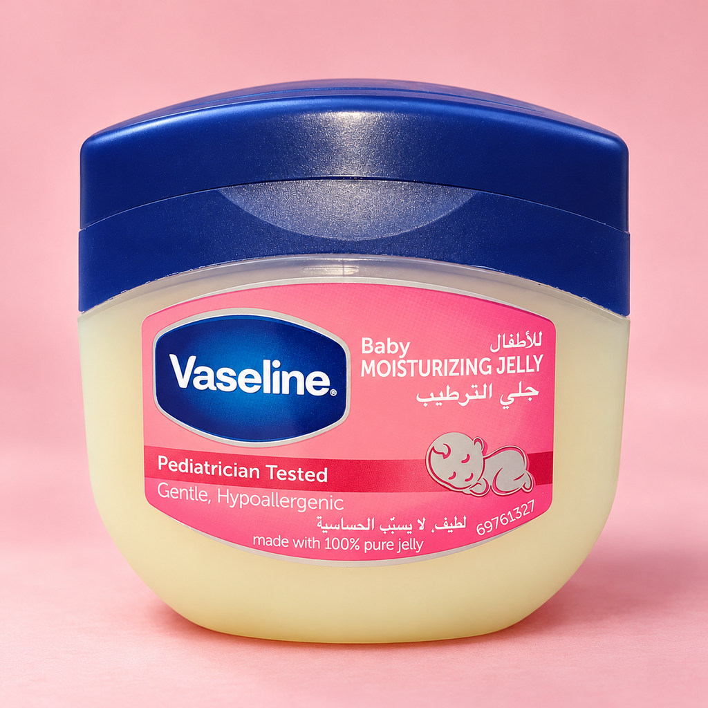 Vaseline Baby Petroleum Jelly – Gentle Moisturising Care, 250ml (1x2 pcs)